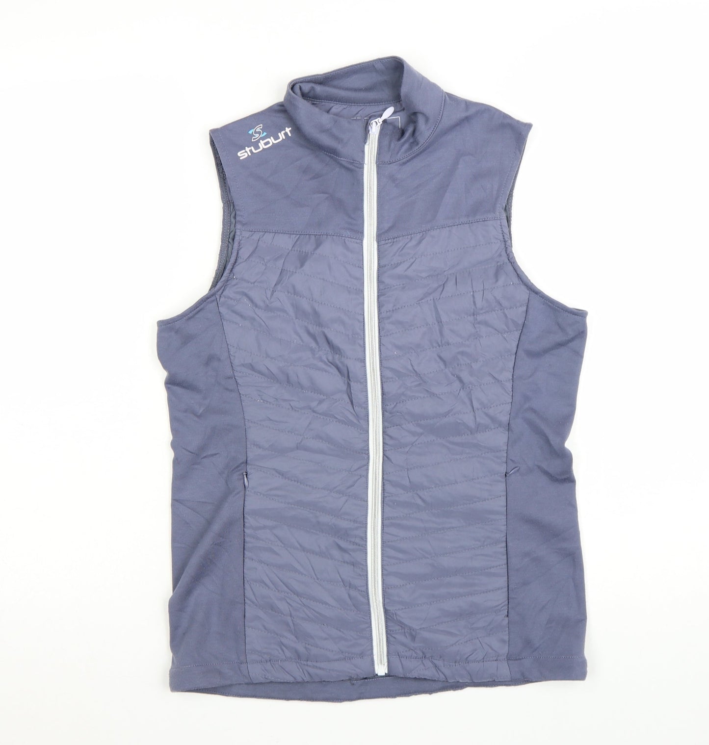 Stuburt Womens Blue Sleeveless Thermal Waistcoat Medium