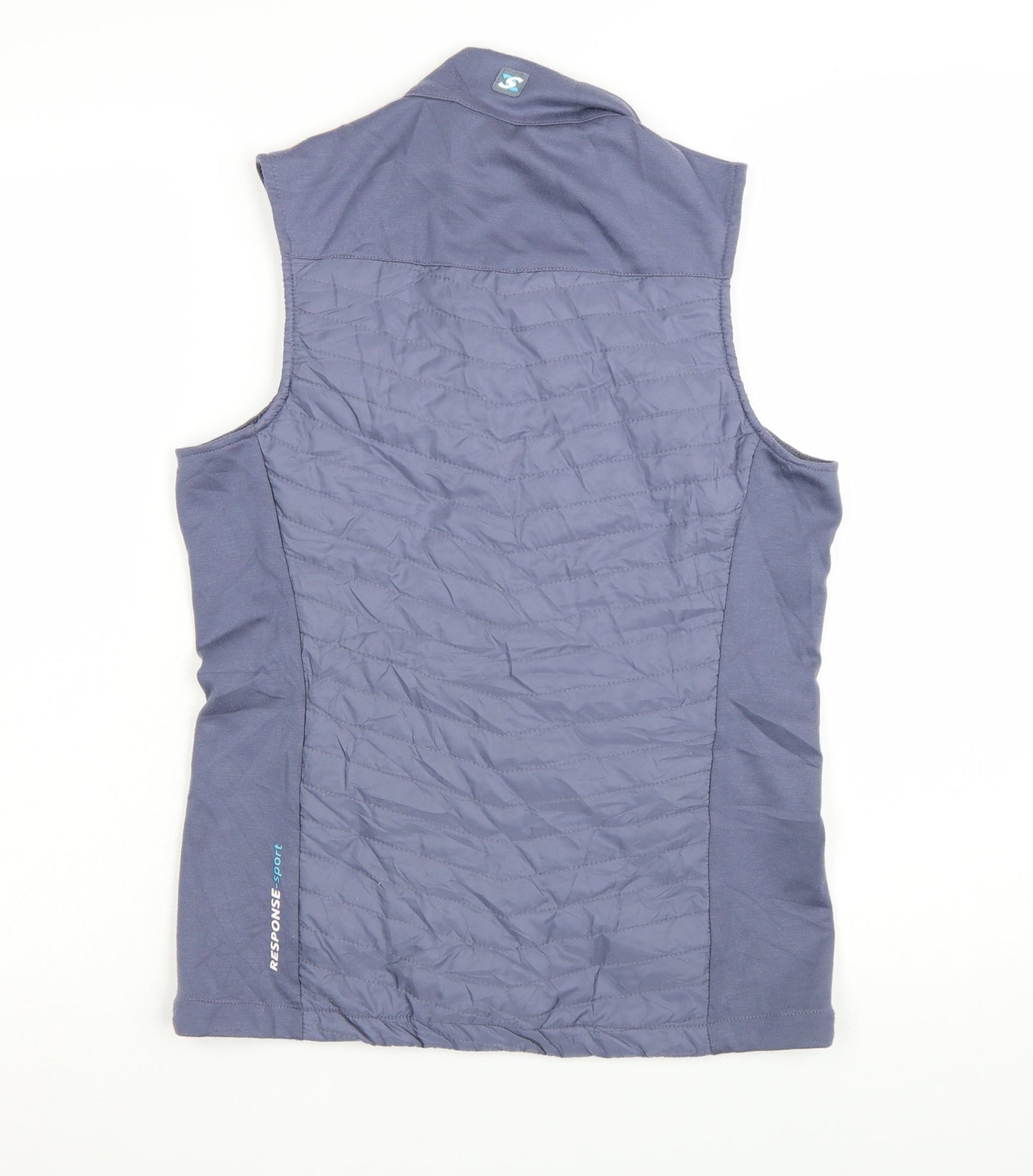 Stuburt Womens Blue Sleeveless Thermal Waistcoat Medium