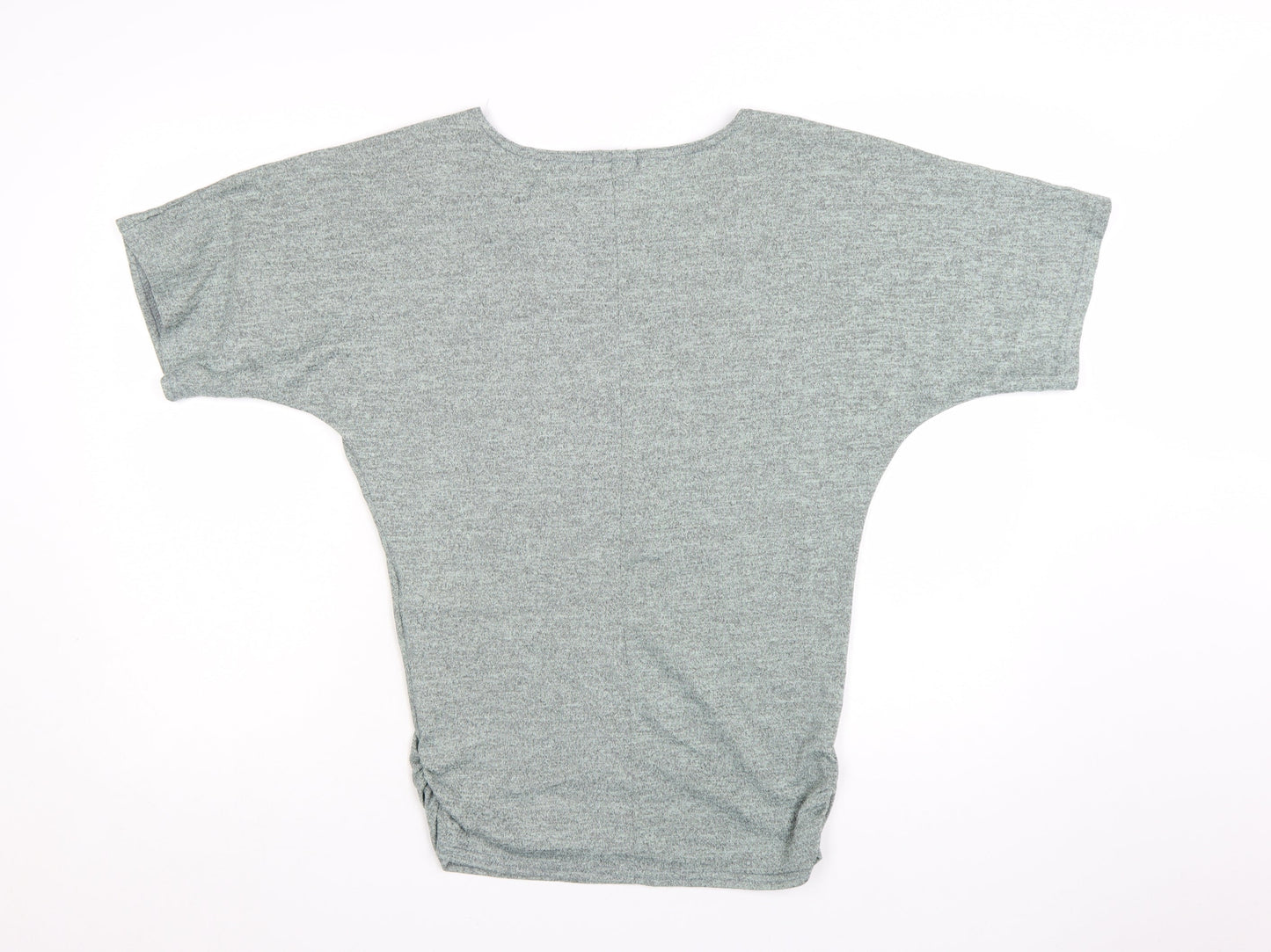 Apricot Women Grey Jersey Dolman Short Sleeve T-Shirt UK 10