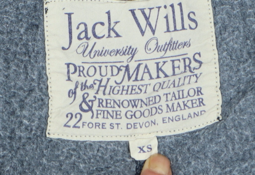 Jack Wills Men's Blue XS Jogger Sweatpants with Embroidered Logo