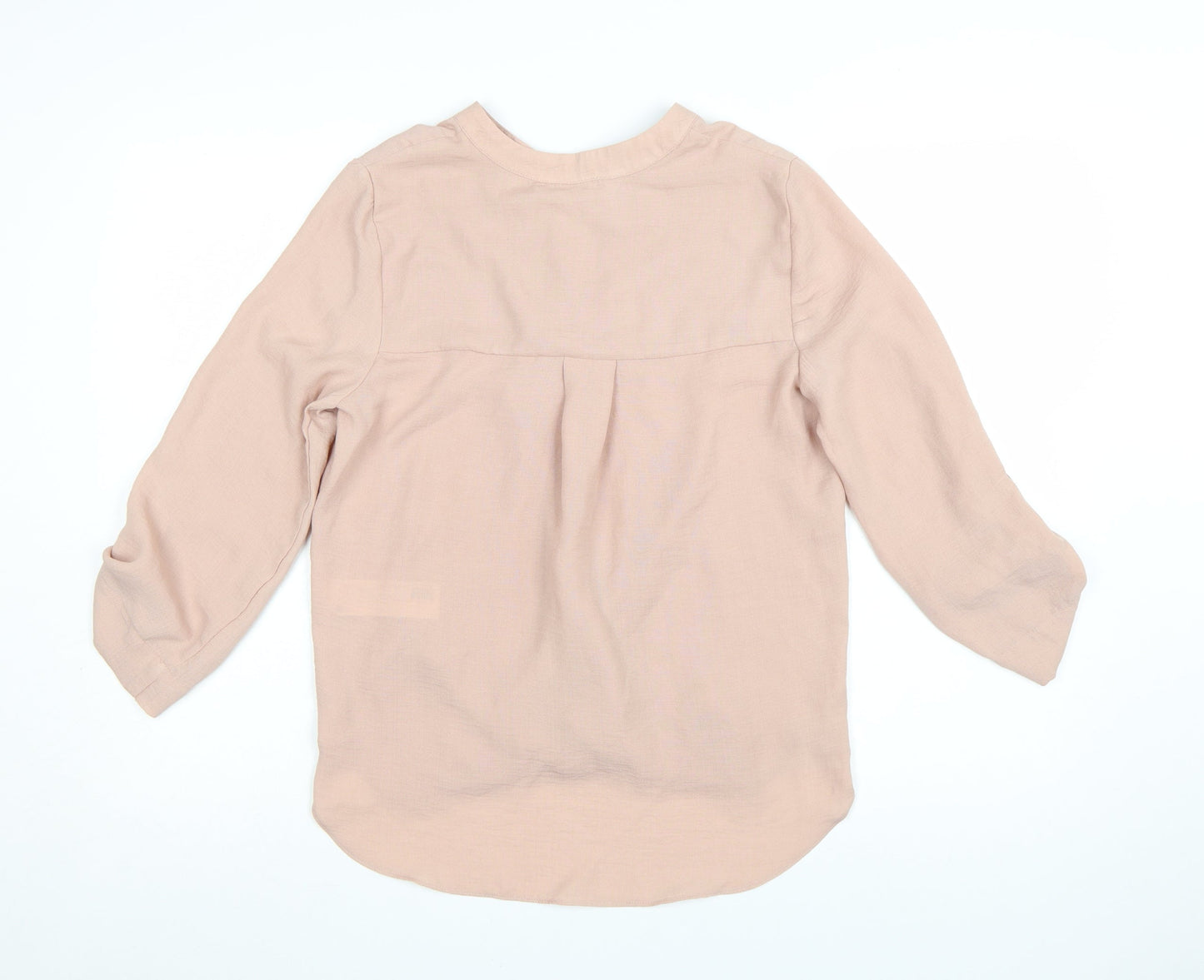 Principles Women’s Beige 3/4 Sleeve Tunic Blouse Size 10