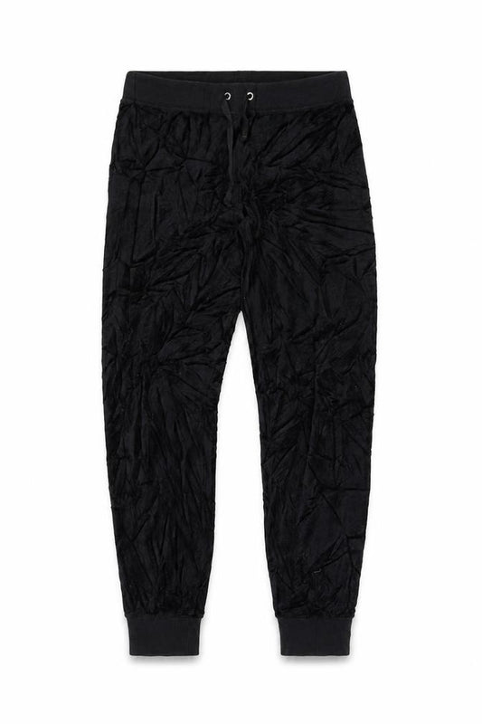 Juicy Couture Black Label Women's Black S Velour Jogger Trousers