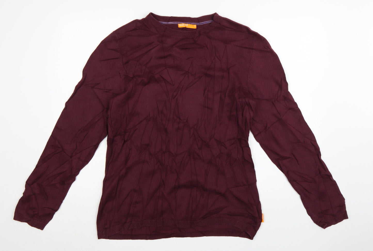 SoulCal Men's Red Cotton Crew Neck Pullover Jumper Size L