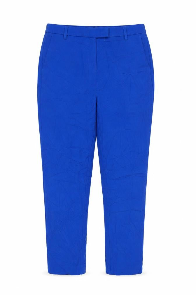 Marks & Spencer Women’s Blue Slim Fit Long Trousers Size 14