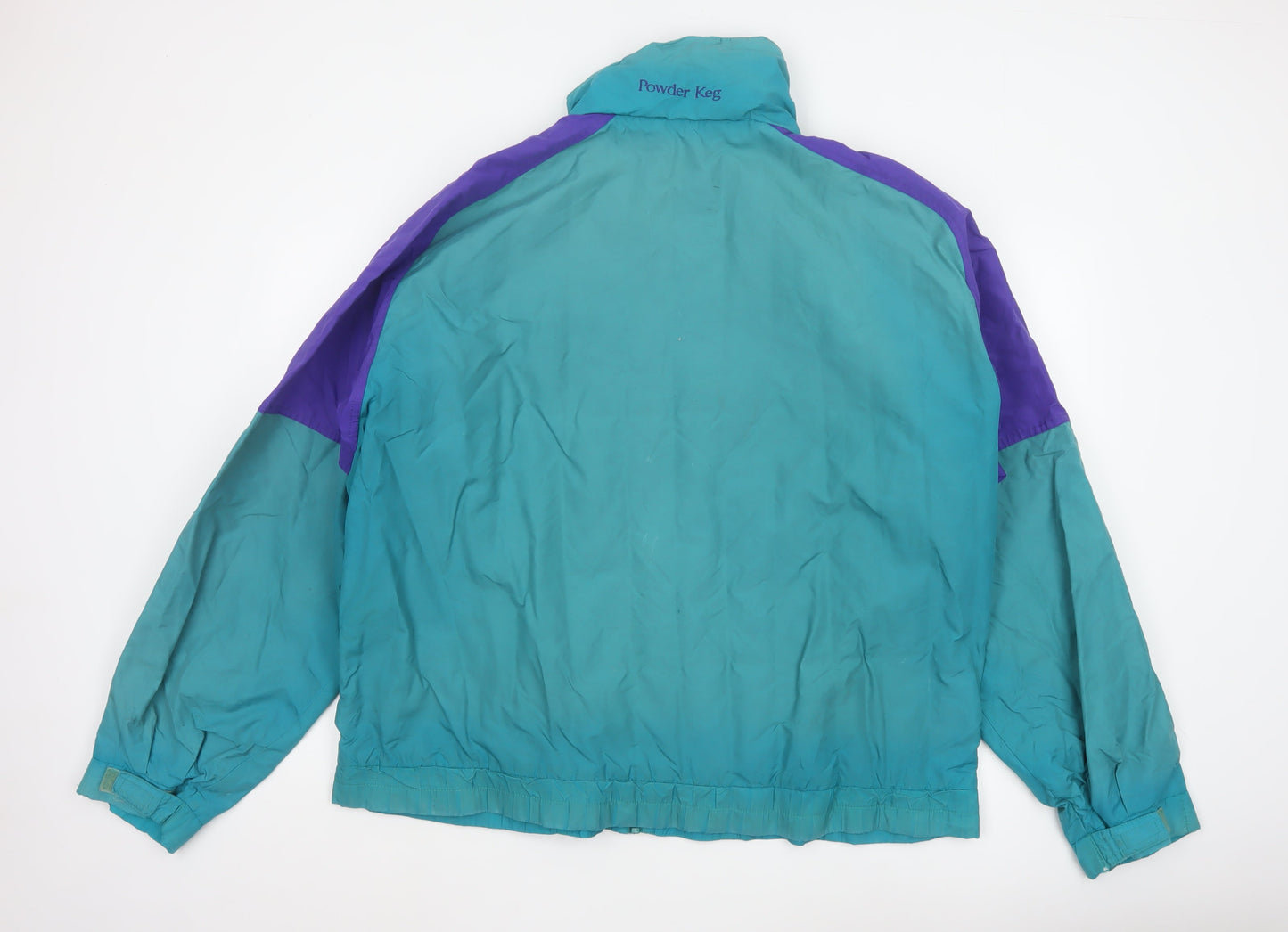 Columbia Men's Teal & Purple XL Powder Keg 90s Ski Jacket