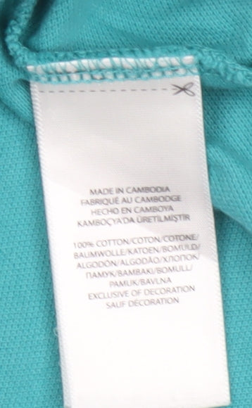 Ralph Lauren Men's Green Classic Fit Short Sleeve Polo Shirt Size S