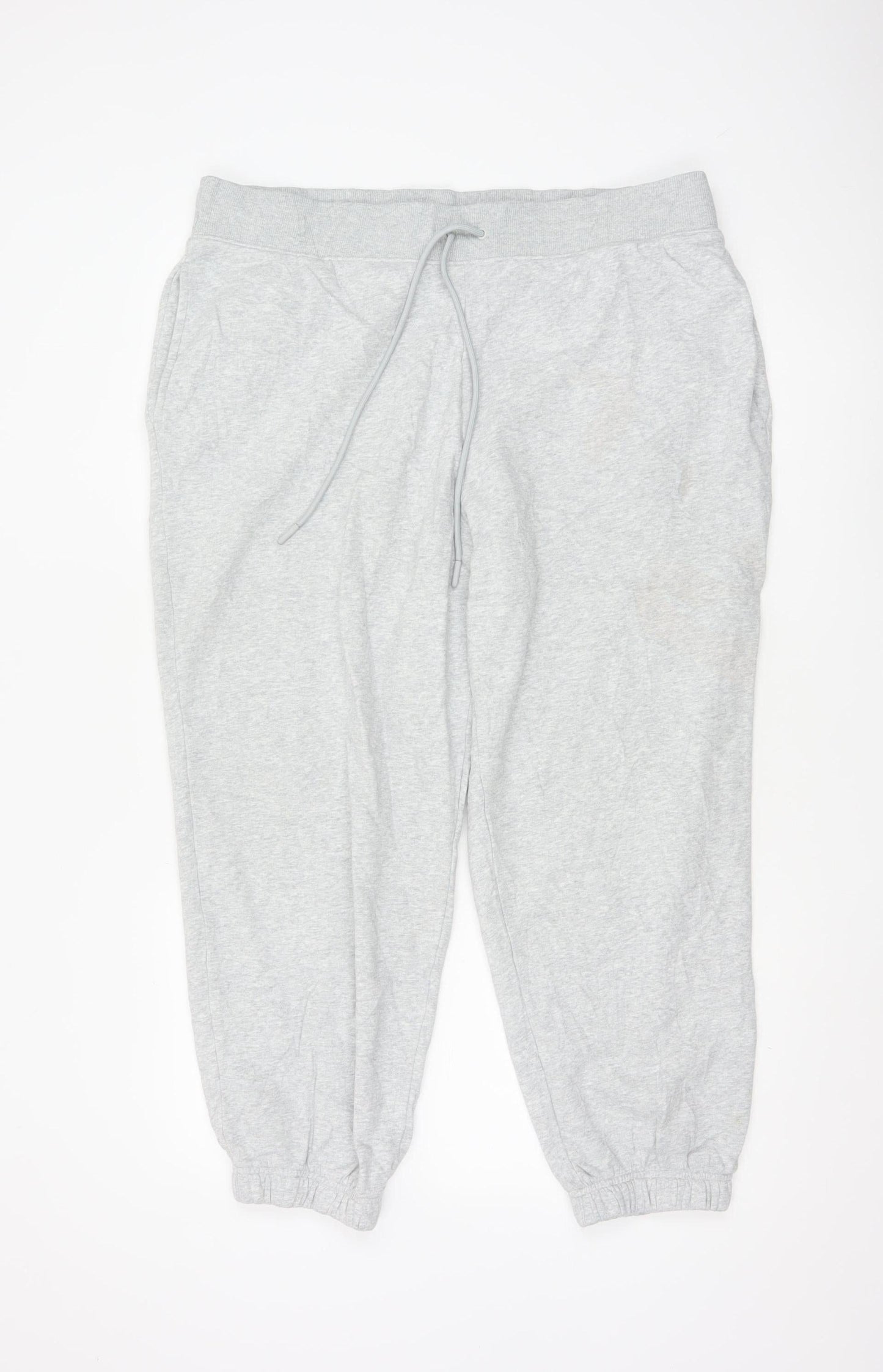 Marks and Spencer Women Grey Size 10 Short Jogger Sweatpants