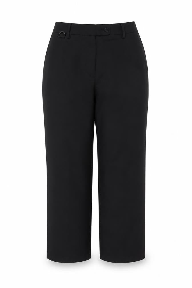 Brook Taverner Women's Black Plus Size 16 Straight Leg Dress Trousers