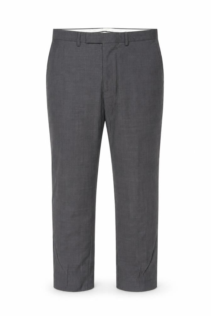 Marks & Spencer Autograph Men's Grey Wool Dress Pants 34W 29L Classic Fit