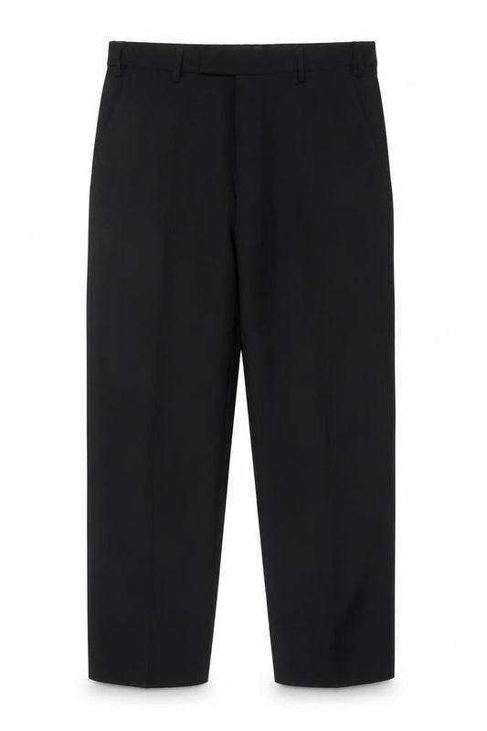 Marks & Spencer Men's Black Dress Trousers 32W 29L Wool Blend