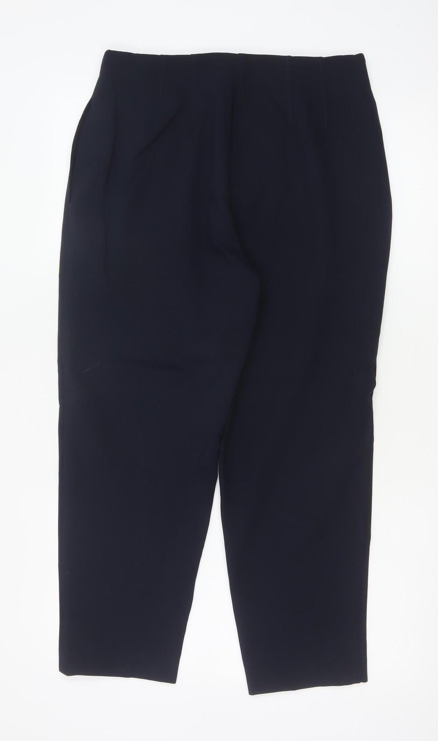 Marks and Spencer Women’s Black Slim Fit Stretch Trousers Size 12