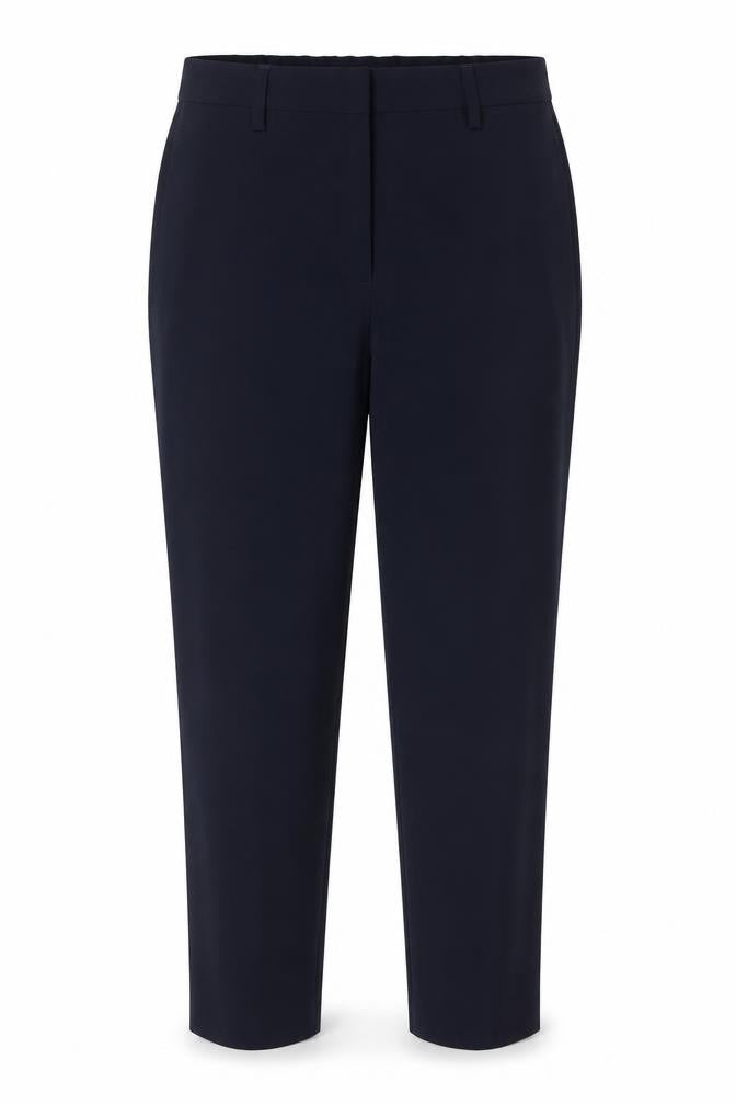 Marks and Spencer Women's Navy Blue Short Length Trousers Size 8