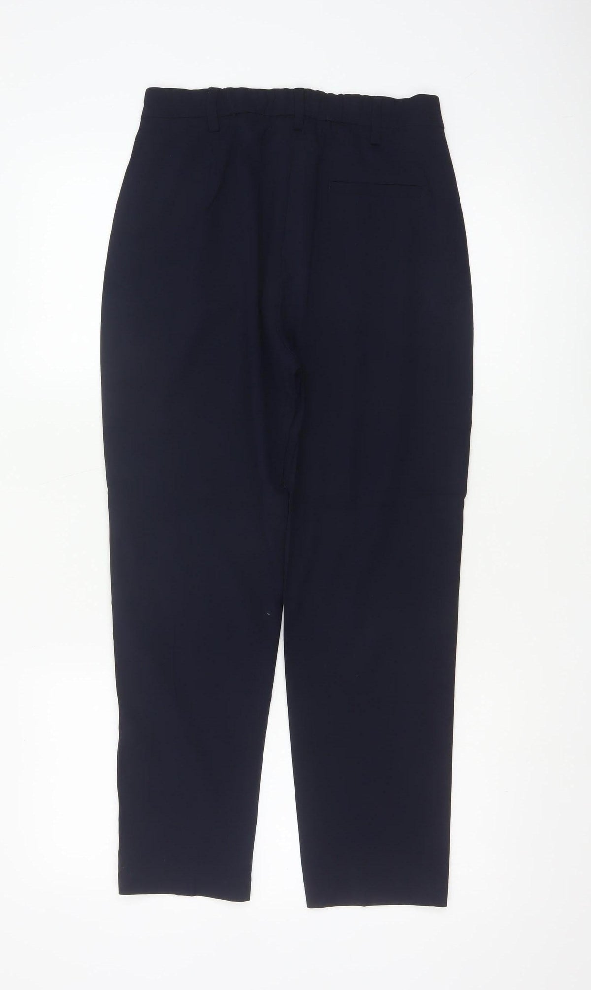 Marks and Spencer Women's Navy Blue Short Length Trousers Size 8