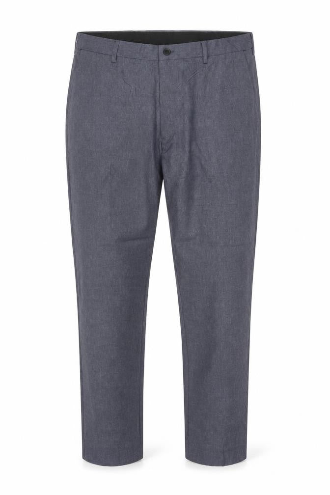 Marks and Spencer Men's Grey Regular Fit Trousers 40in Waist 29in Leg