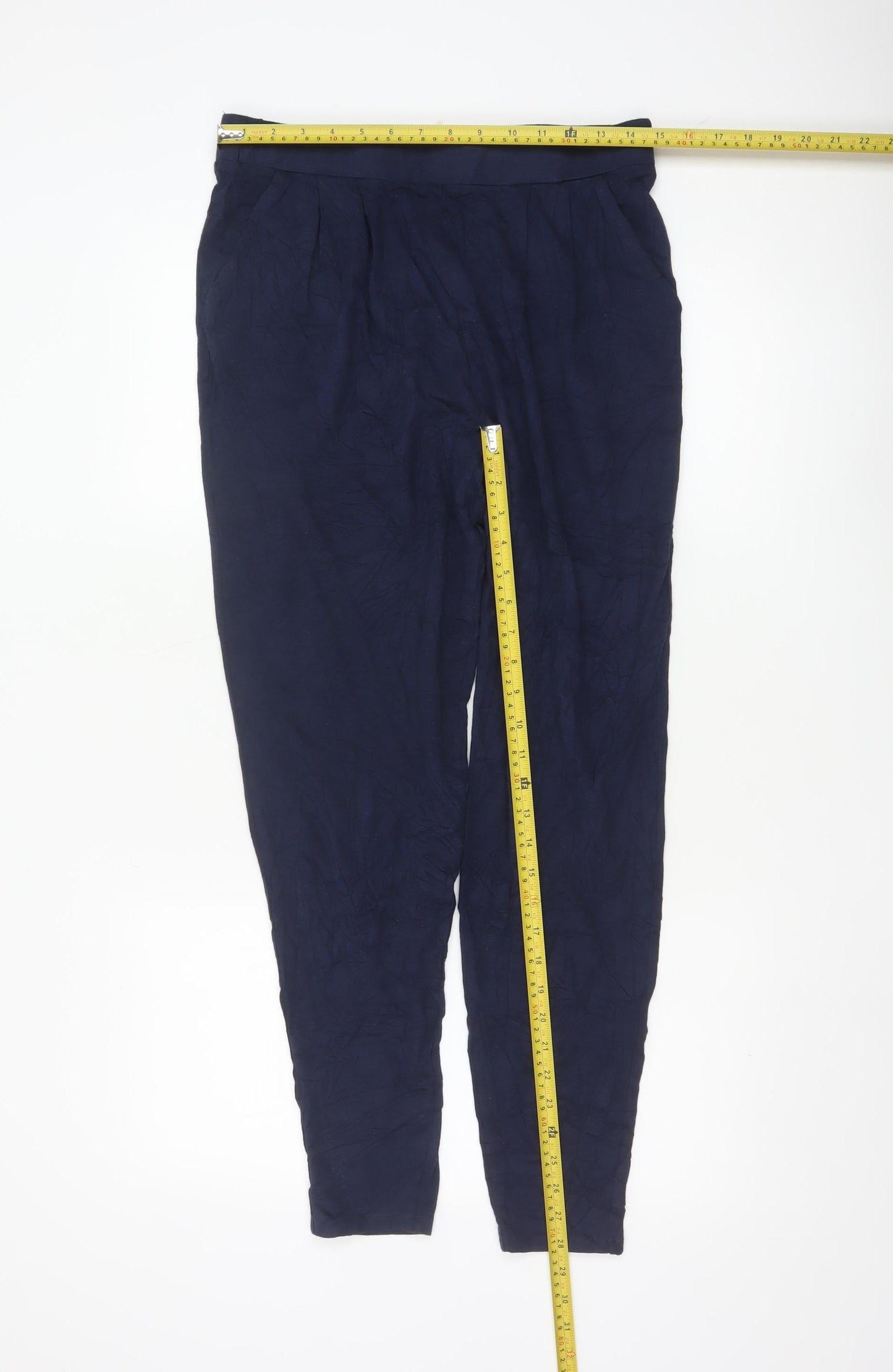 Seasalt Cornwall Women’s Blue Porthminster Tapered Trousers Size 12