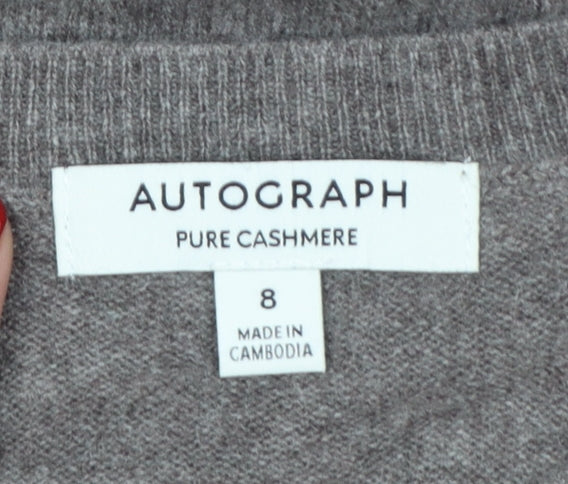 Marks and Spencer Autograph Men's Brown Cashmere Jumper Size S