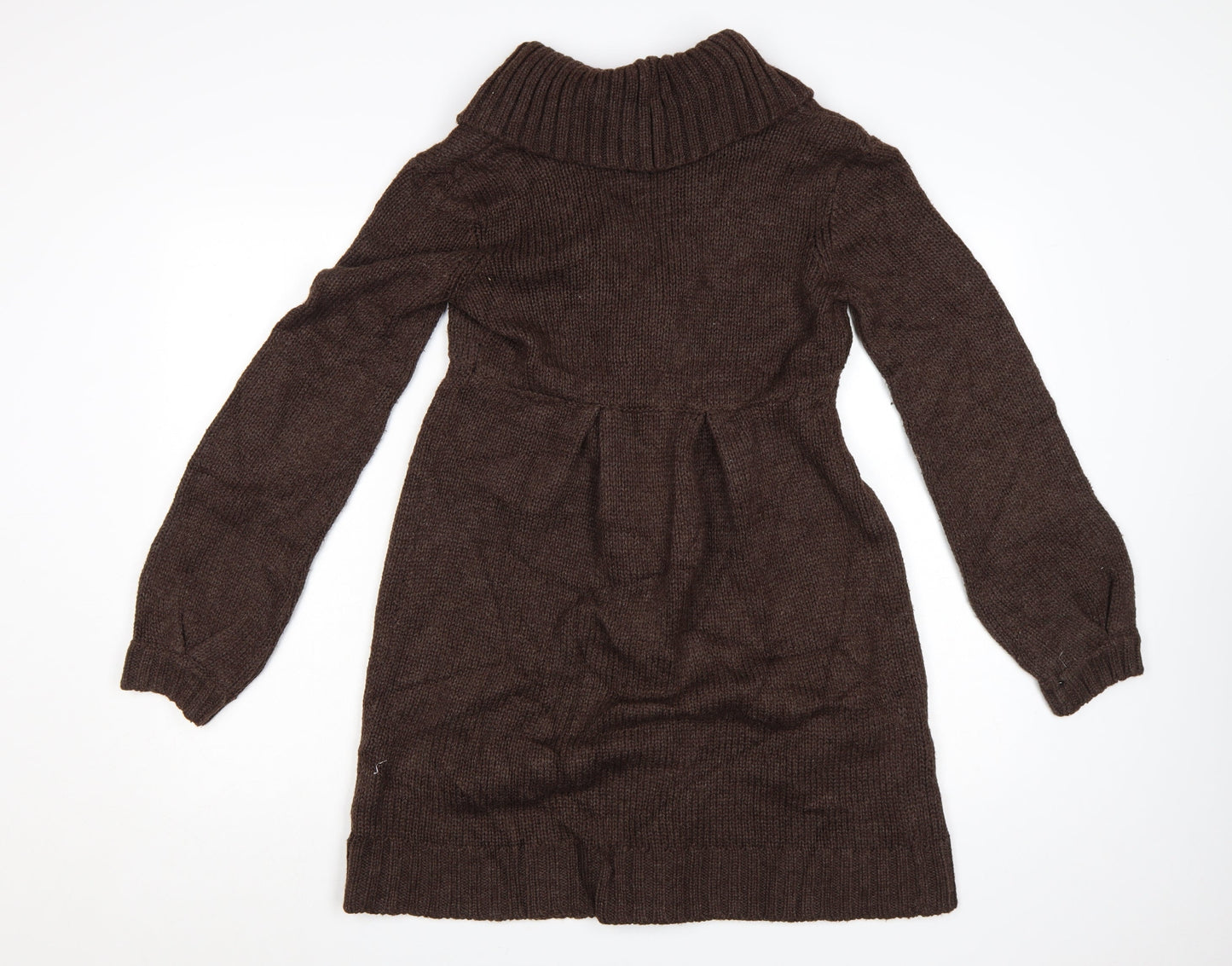 H&M Women’s Brown Long Sleeve Chunky Knit Cardigan Size S