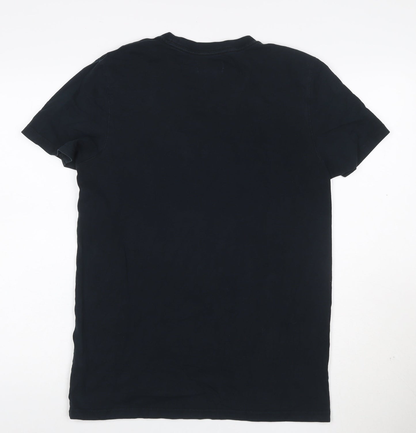 Adidas Mens Black Crew Neck Short Sleeve Cotton T-Shirt M