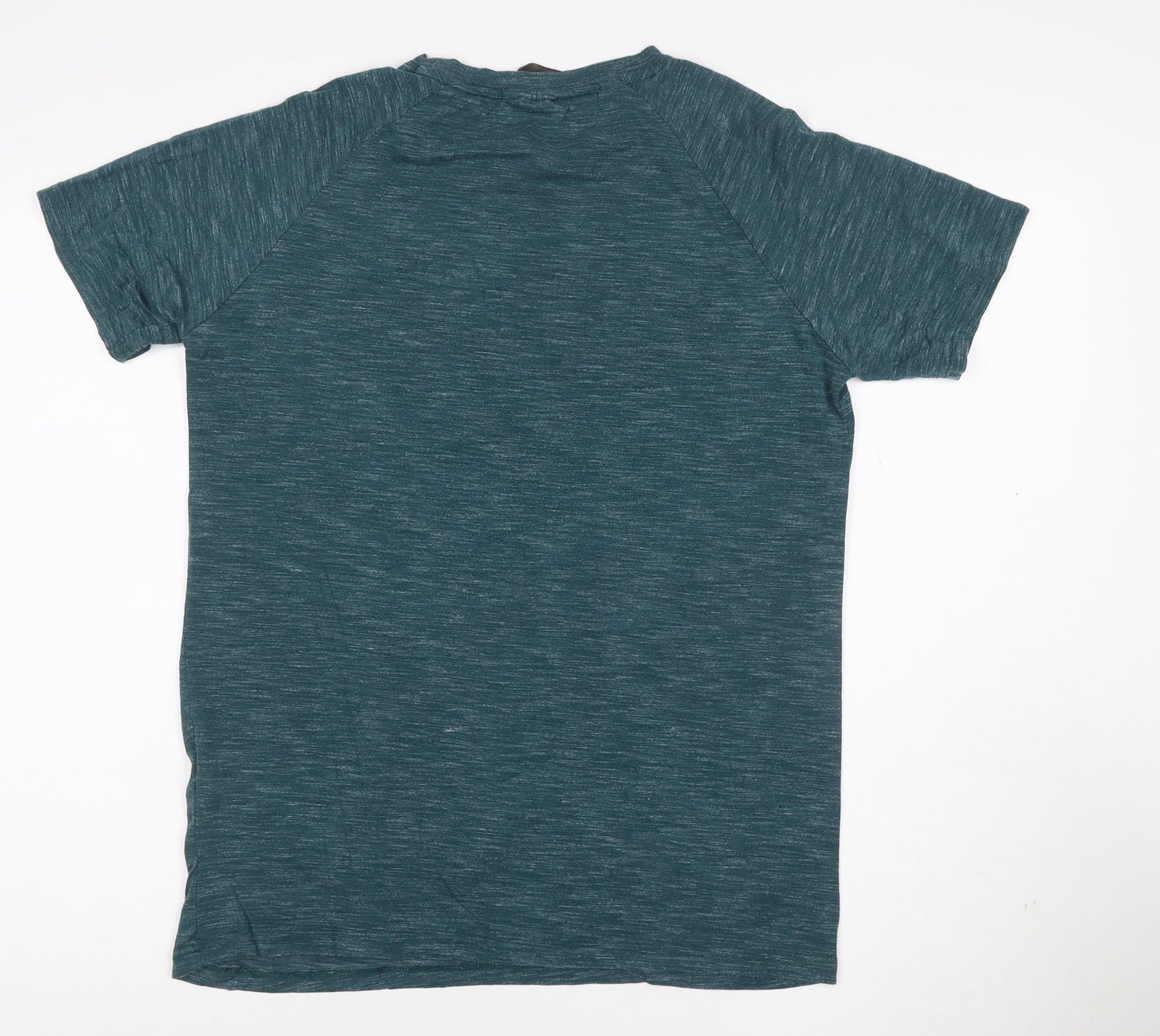 MyProtein Men's Blue Green Short Sleeve Athletic T-Shirt Size M