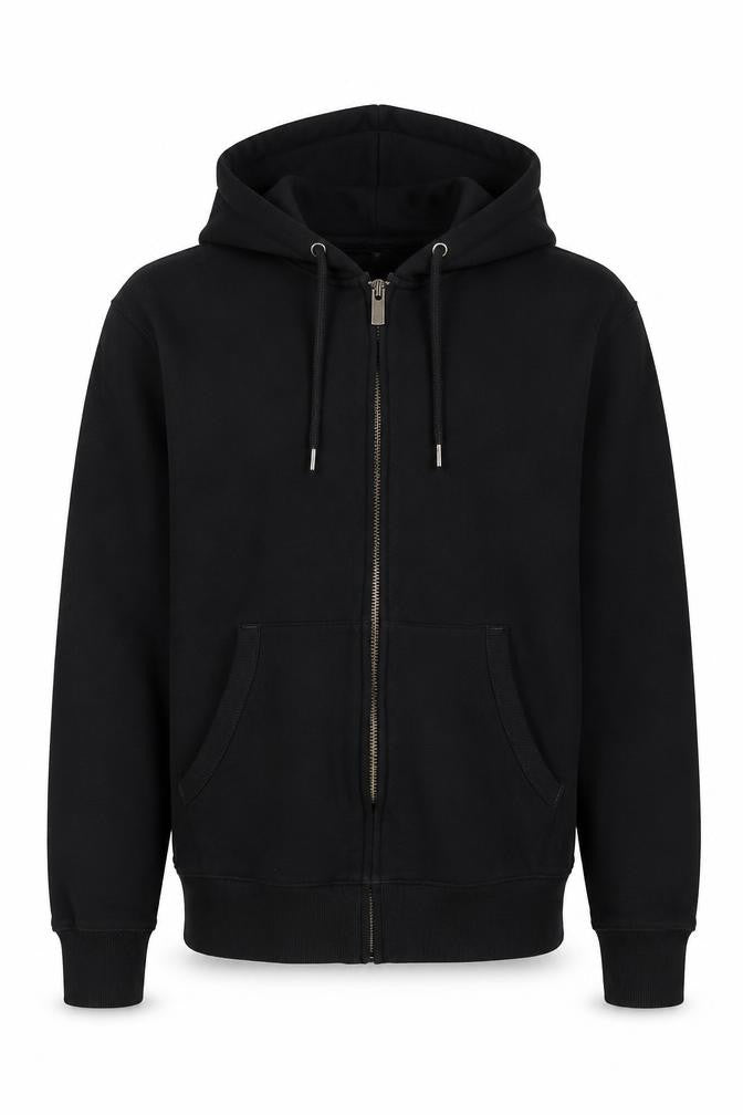Marks & Spencer Men's Black Full Zip Hoodie Size S