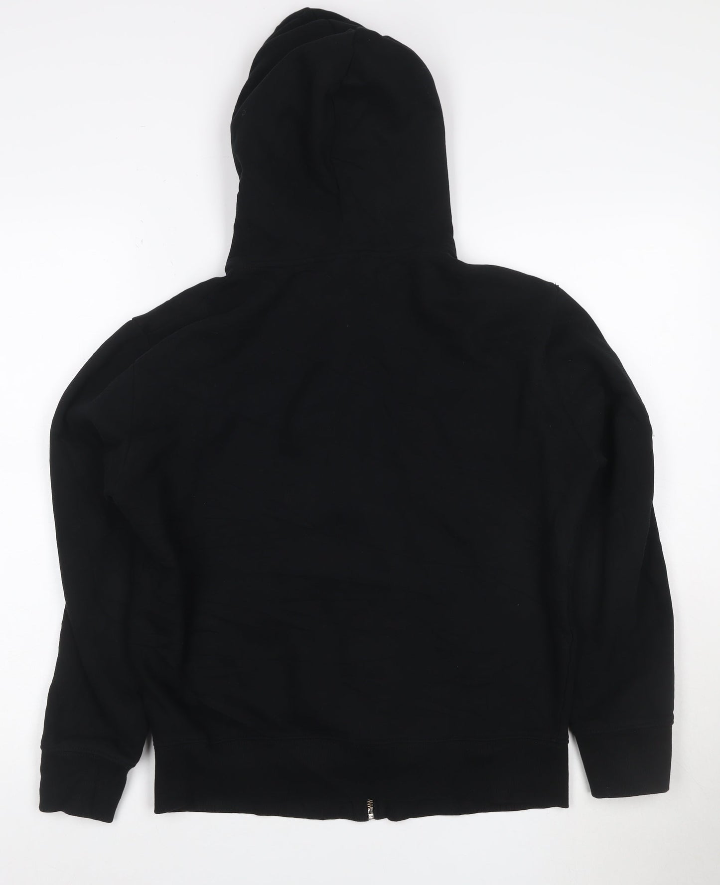 Marks and Spencer Men's Black Full Zip Hoodie Size S