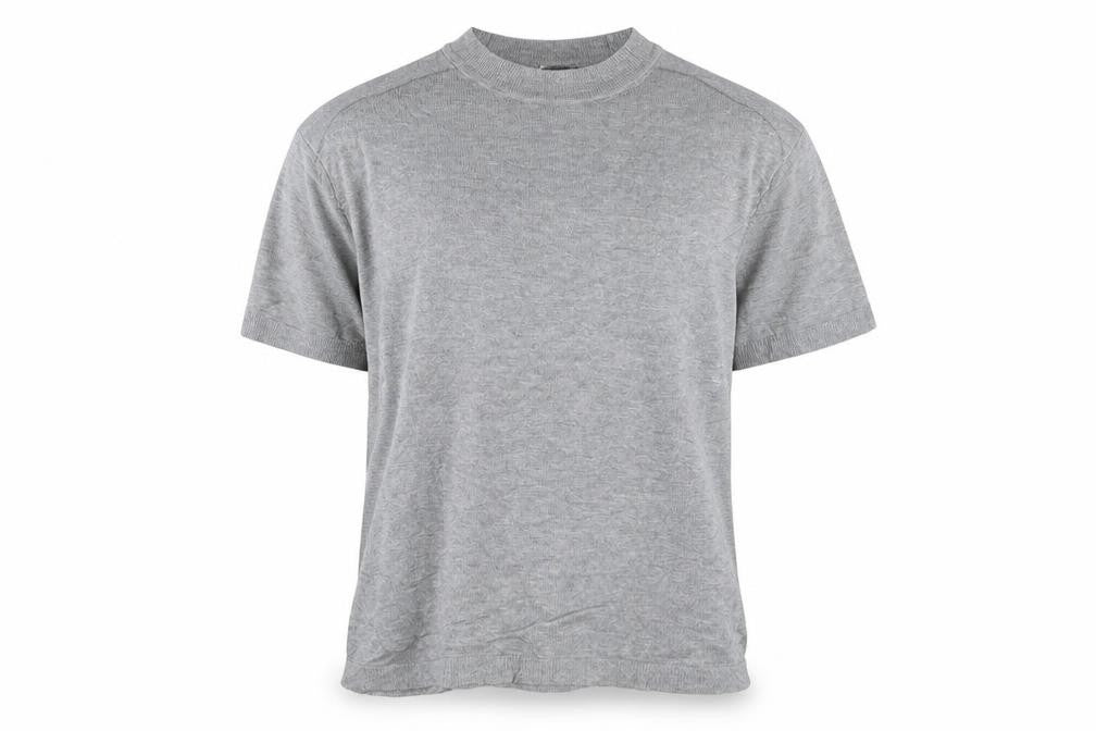 Zara Women Grey Mock Neck Short Sleeve Modal T-Shirt Size S