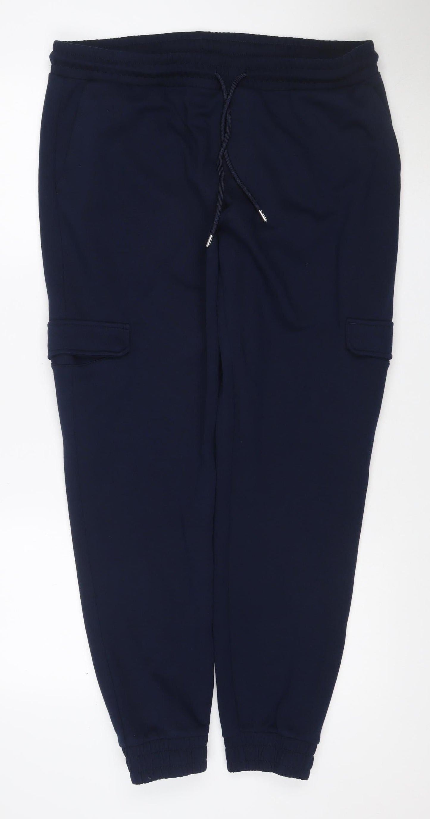 Marks and Spencer Autograph Men's Blue L Jogger Sweatpants