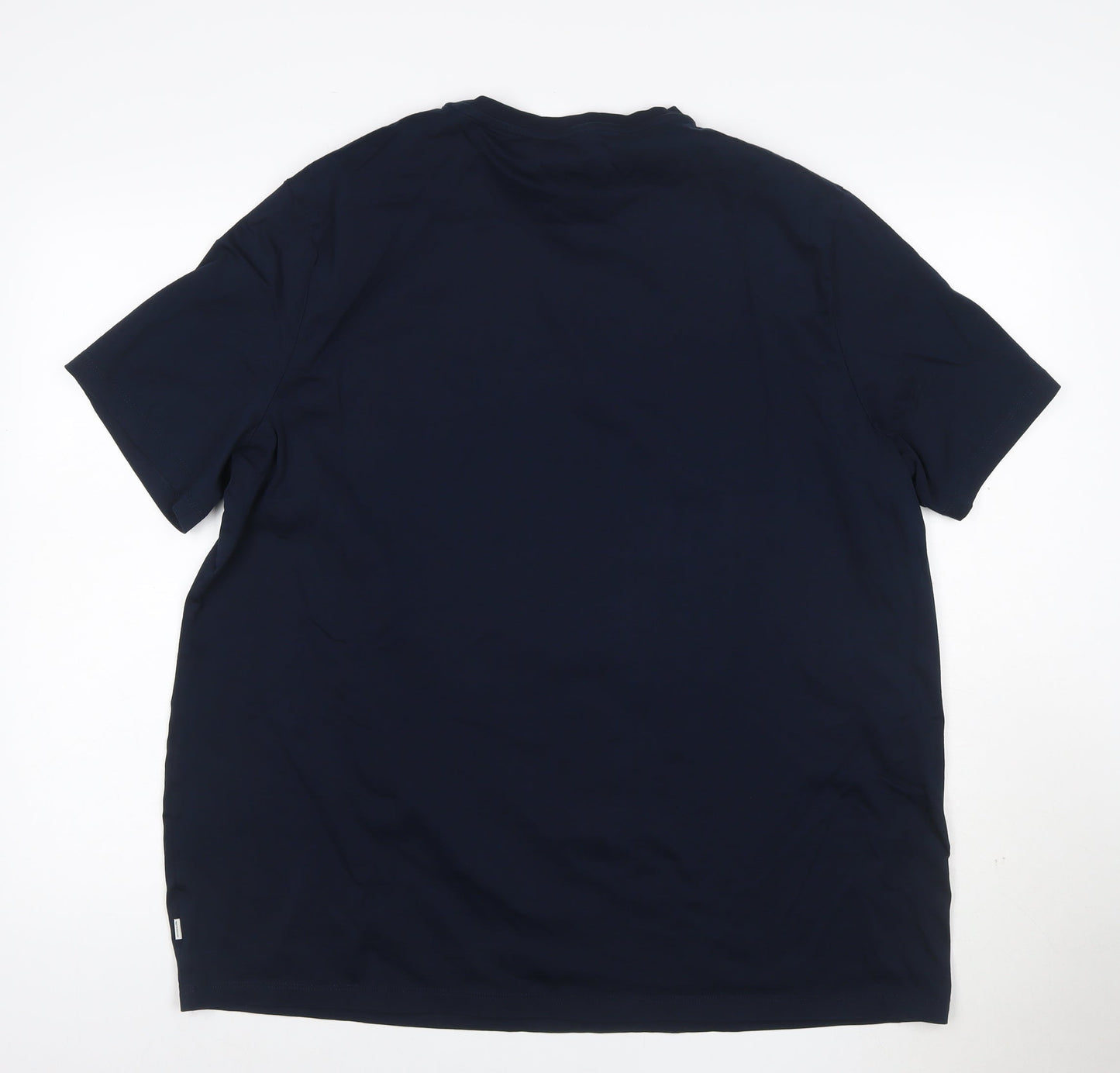Marks and Spencer Autograph Men's Navy 3XL Supima Cotton T-Shirt