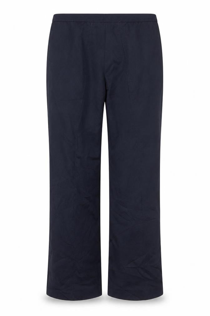 Fila Men's Navy Blue Track Pants Size 34 Regular Fit Polyester Cotton