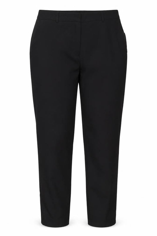 Dorothy Perkins Women's Black Size 12 Straight Stretch Trousers