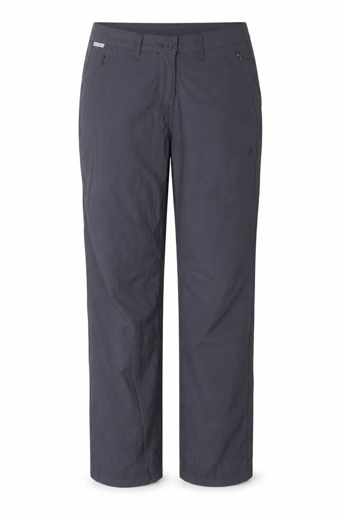 Craghoppers Womens Grey Cargo Travel Trousers Size 10 Regular