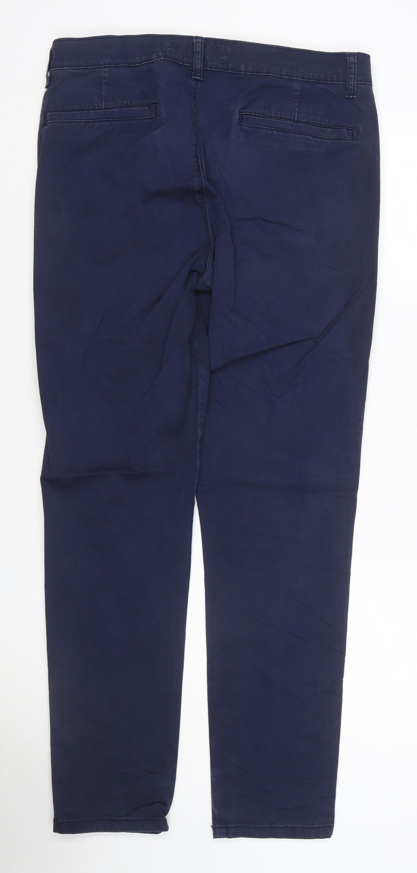 Topman Men's Blue Skinny Stretch Jeans W36 L32