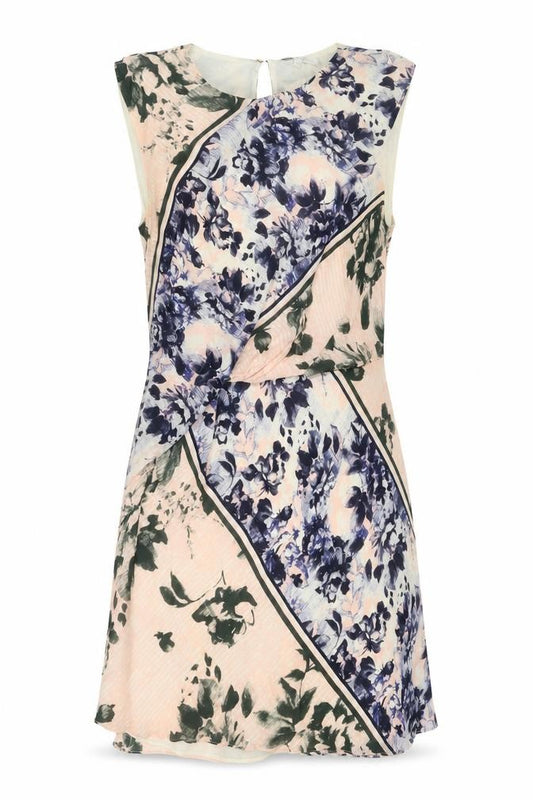 Reiss Women's Multicoloured Floral Sheath Dress Size 12
