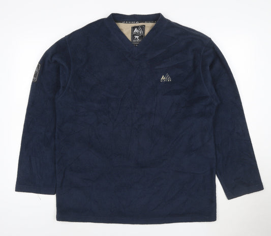 Alpine by Hardwear Men's Blue Fleece Pullover Sweatshirt Size L