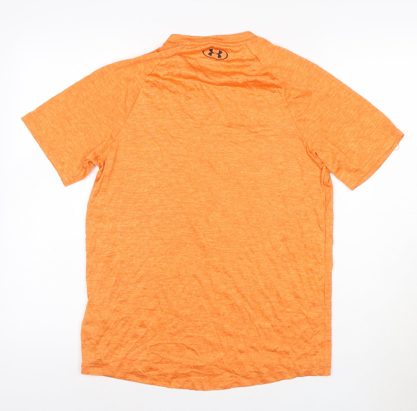Under Armour Mens Orange Small Tech T-Shirt Short Sleeve Activewear