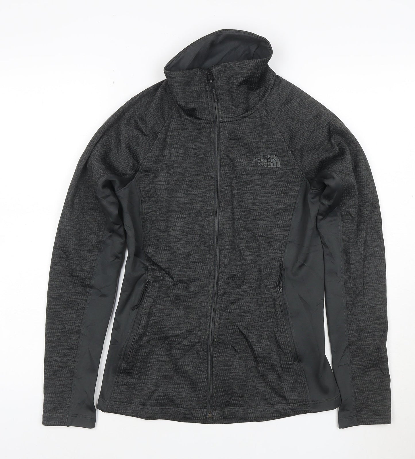 The North Face Womens Black XS Softshell Full Zip Jacket