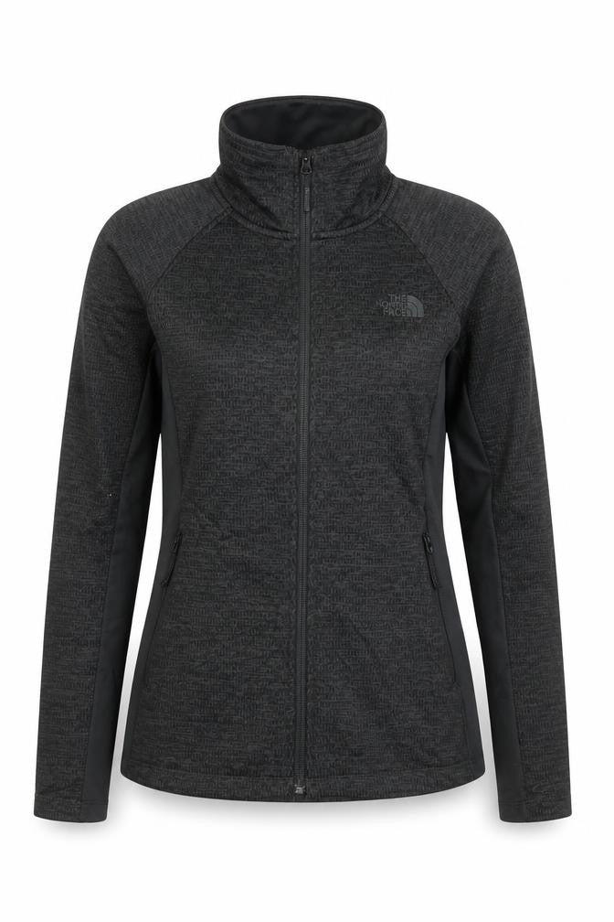 The North Face Womens Black XS Softshell Full Zip Jacket