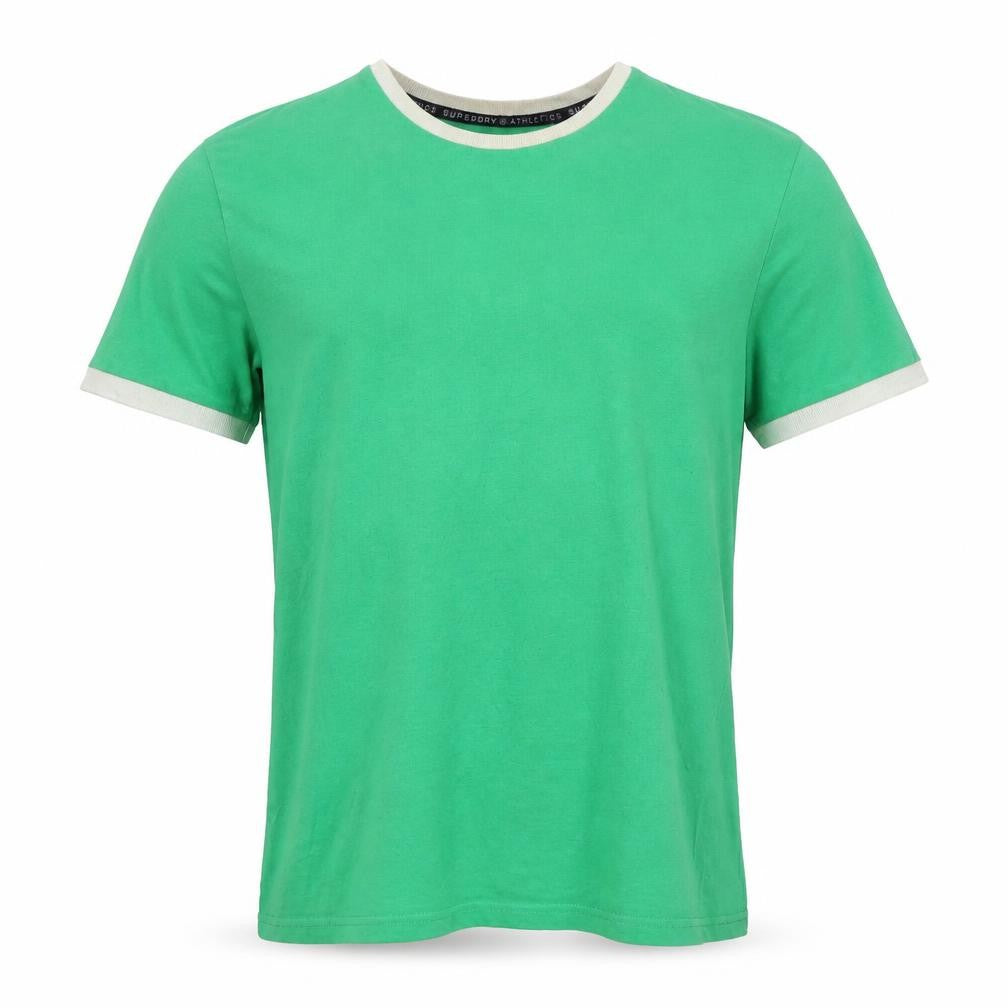 Superdry Men's Green Athletic Crew Neck Short Sleeve T-Shirt L