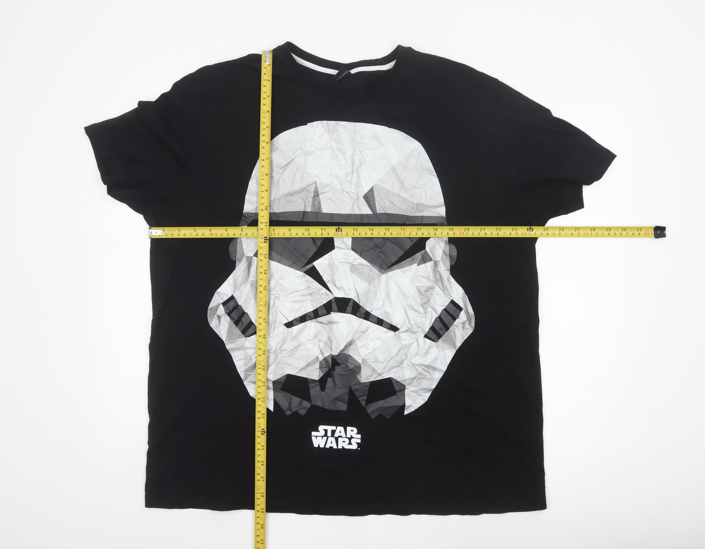 Star Wars George Men's Black XXXL Stormtrooper Graphic T-Shirt