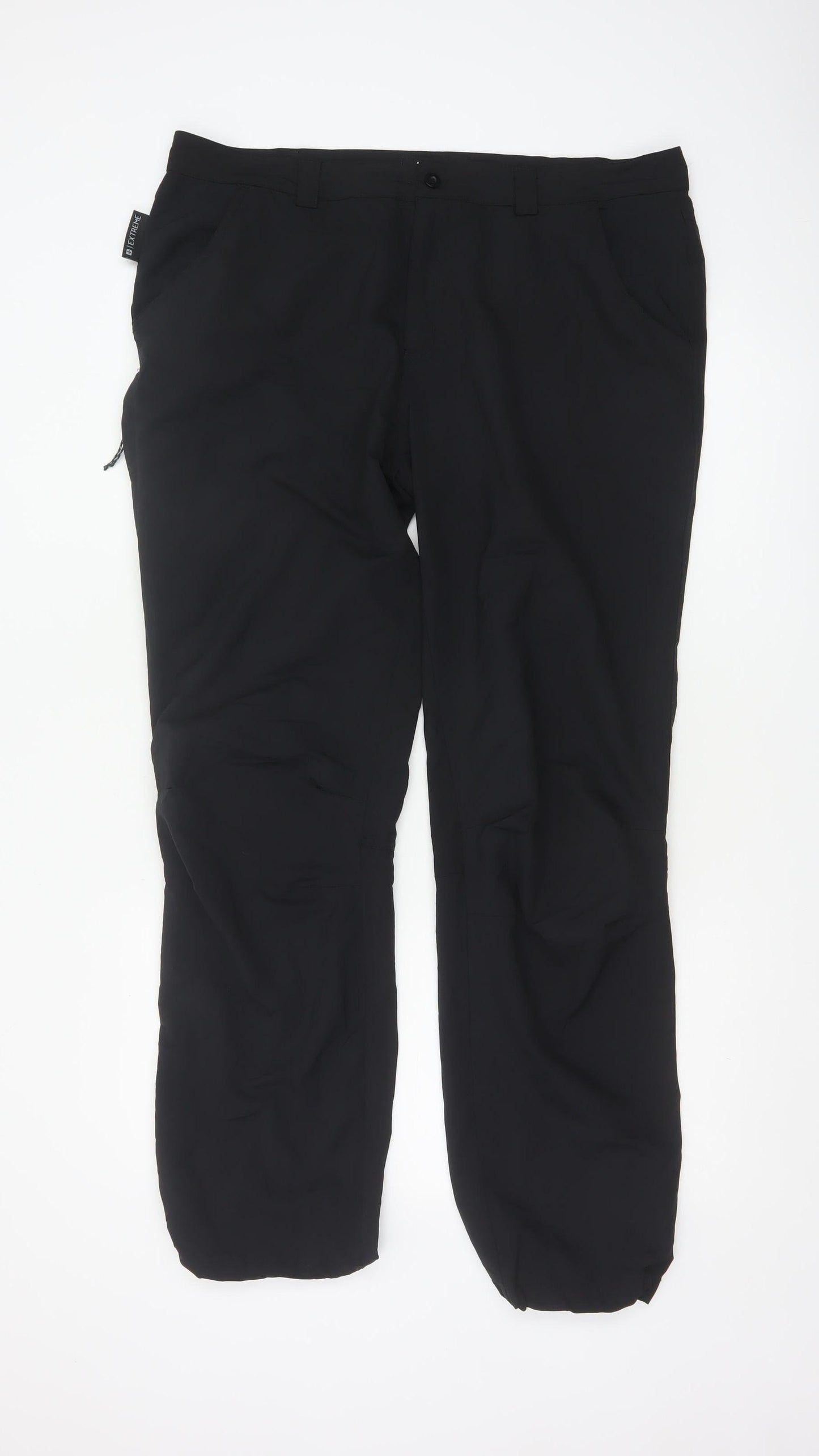 Mountain Warehouse Extreme Womens Black UK 16 Waterproof Trousers