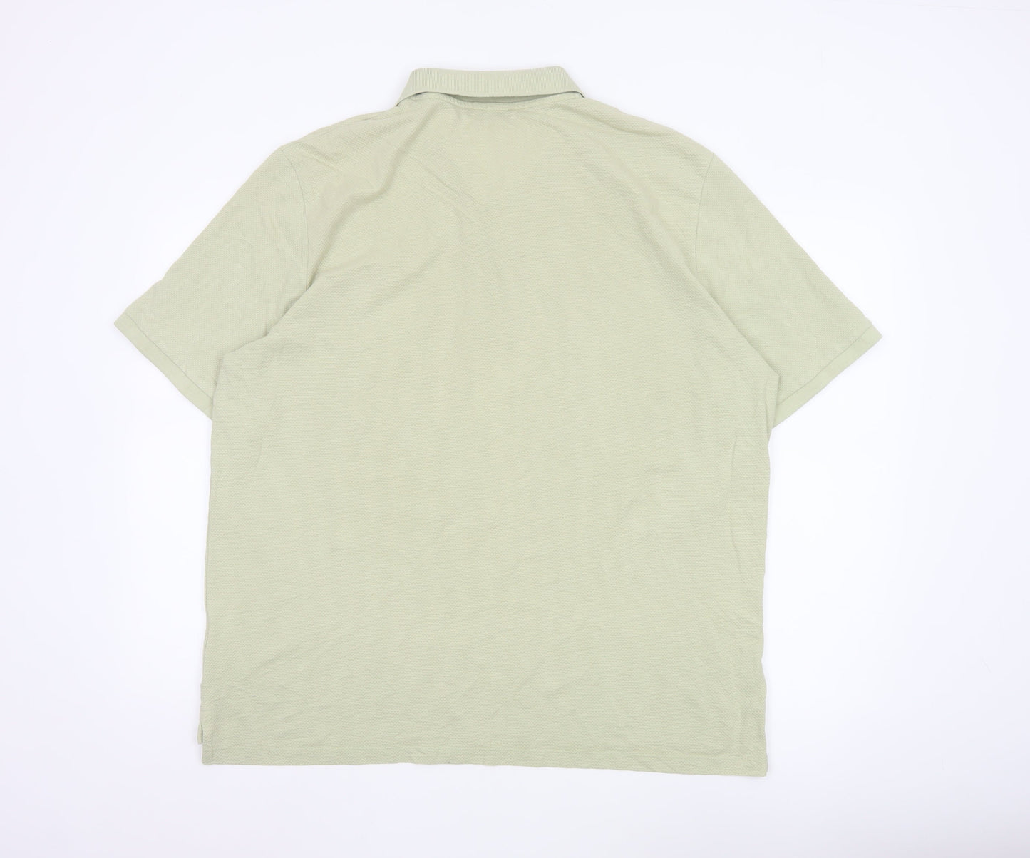 Jack & Jones Premium Men’s Beige 1/4 Zip Polo Shirt XXL Cotton