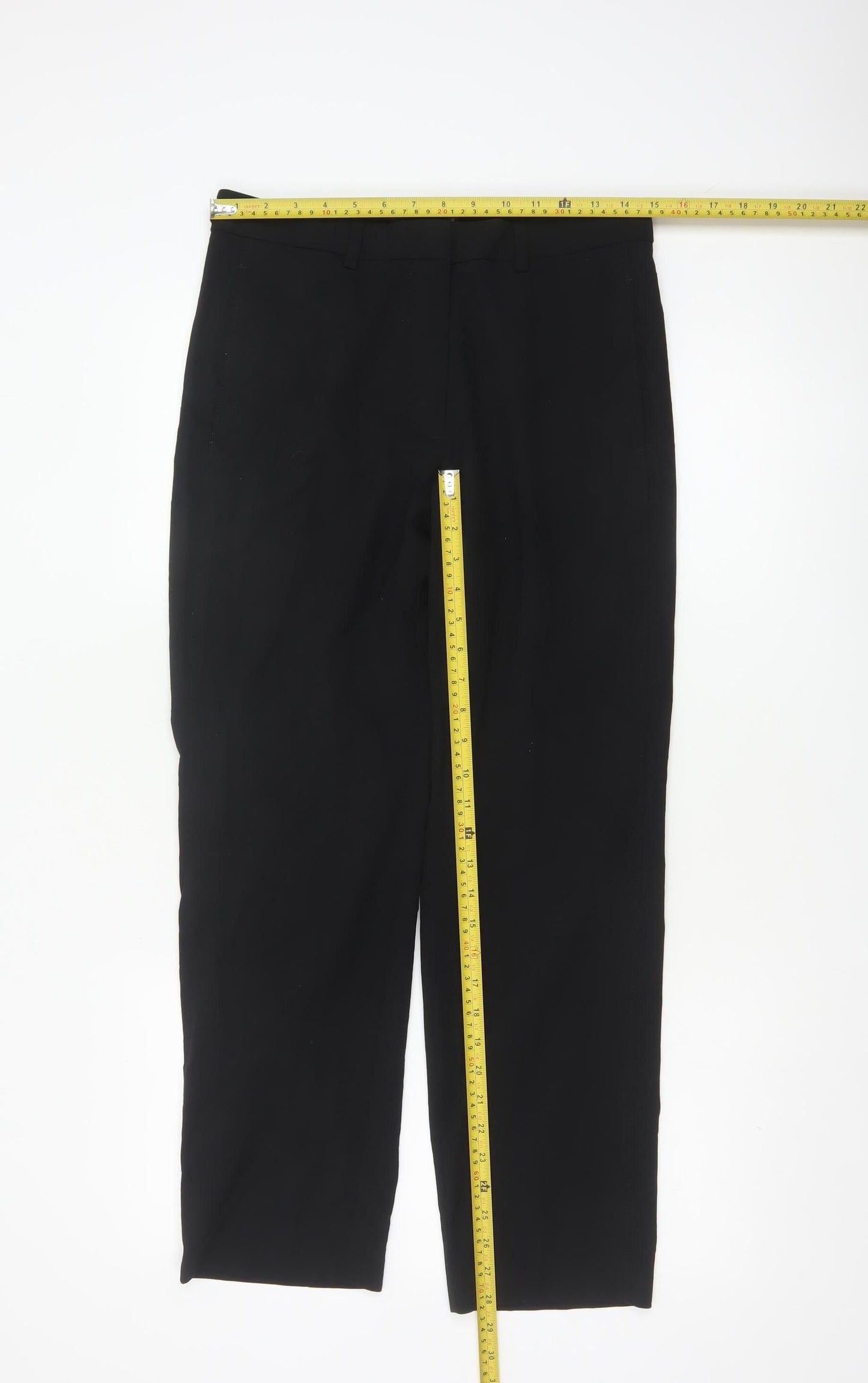 Marks and Spencer Women's Black Size 10 Short Dress Trousers