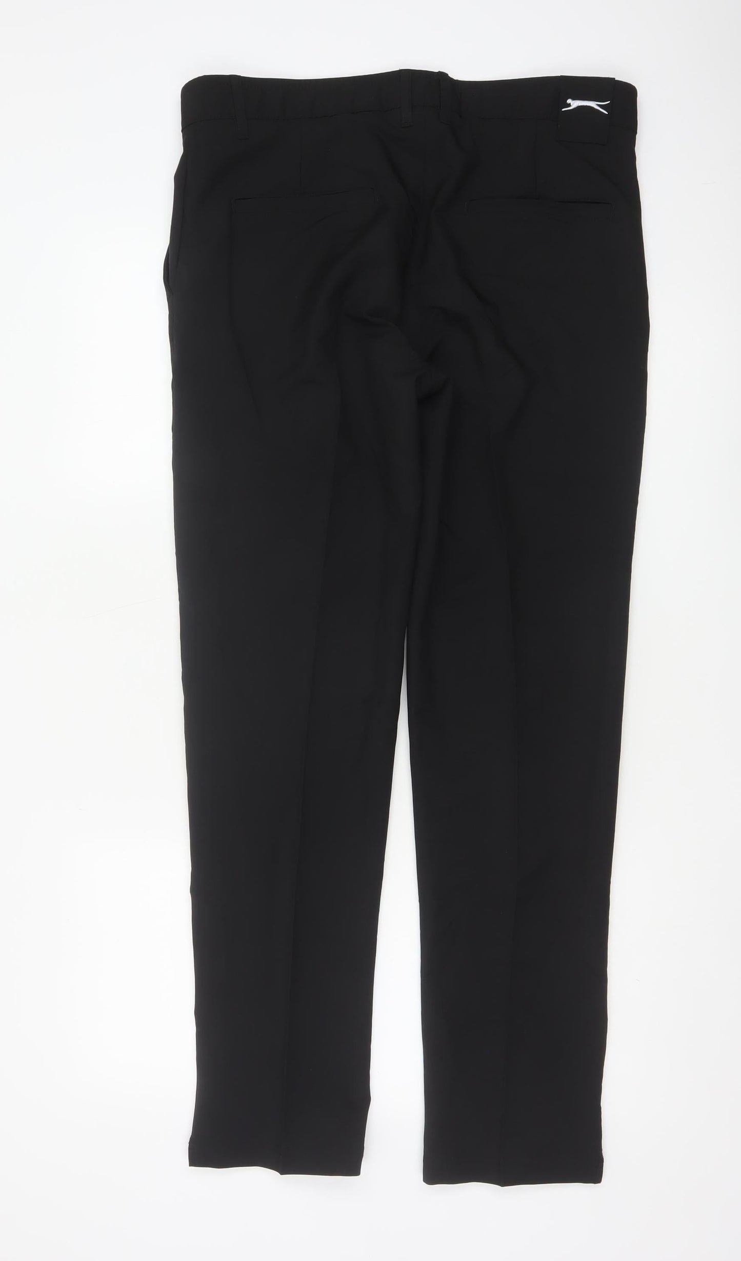 Slazenger Men's Black XL Straight Leg Dress Pants Trousers