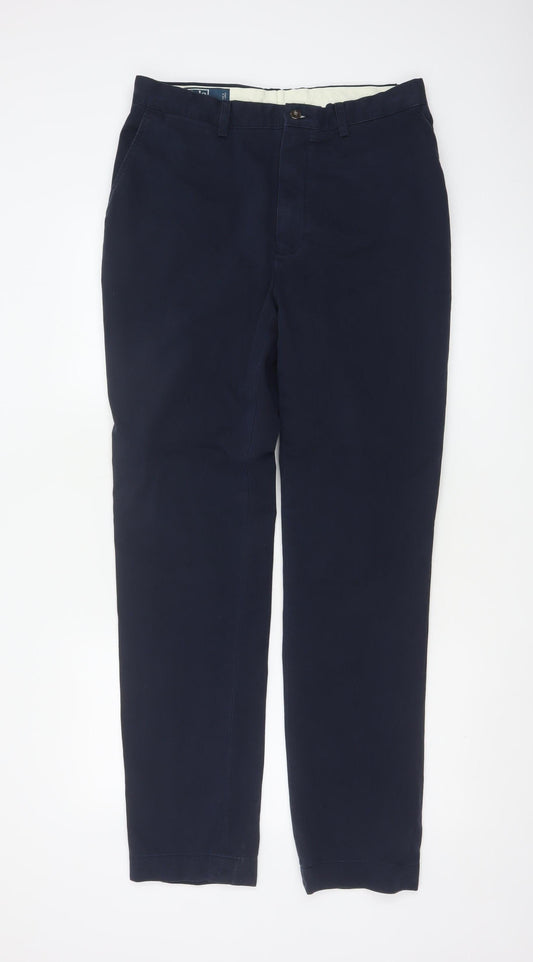 Ralph Lauren Men’s Blue Chino Trousers 32x34 Cotton Prospect Pant