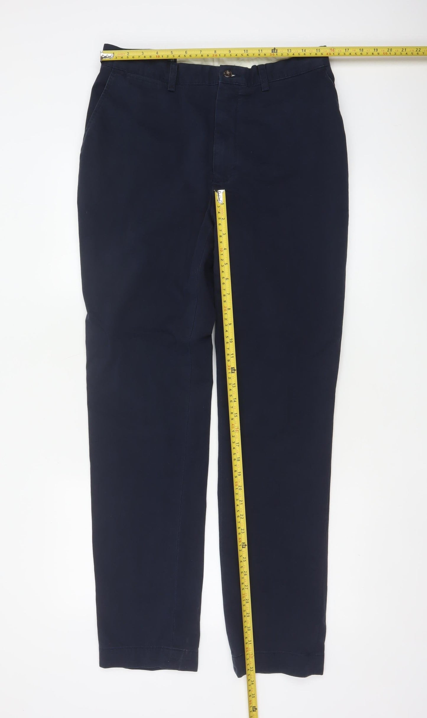 Ralph Lauren Men’s Blue Chino Trousers 32x34 Cotton Prospect Pant