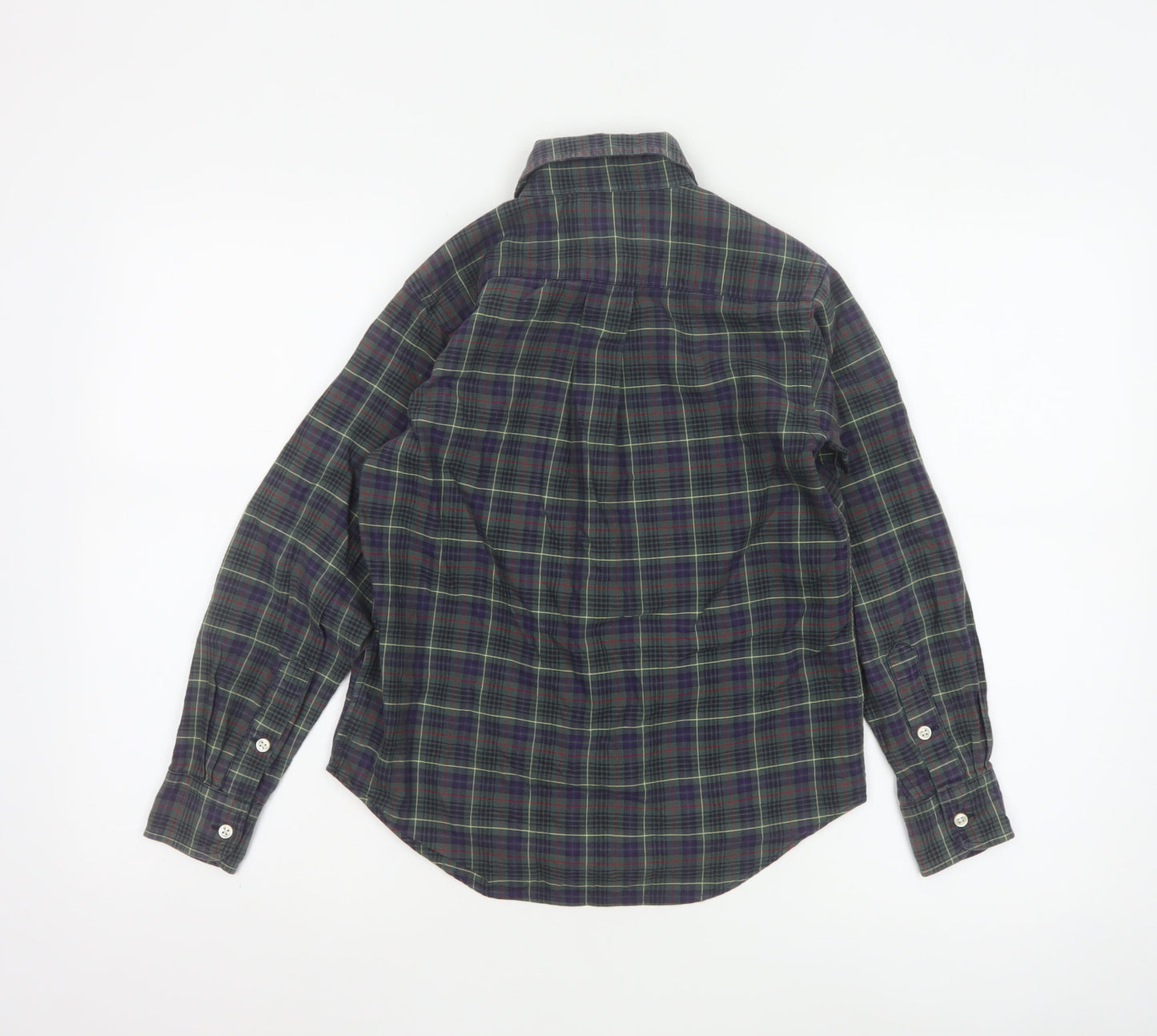 Ralph Lauren Boys Multicoloured Plaid Cotton Button-Up Shirt 8 Years