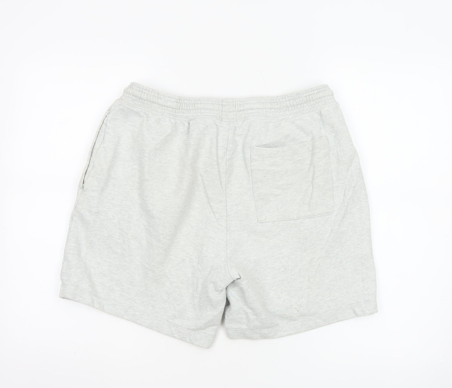 GAP Men’s Grey Sweat Shorts M Cotton Drawstring Casual