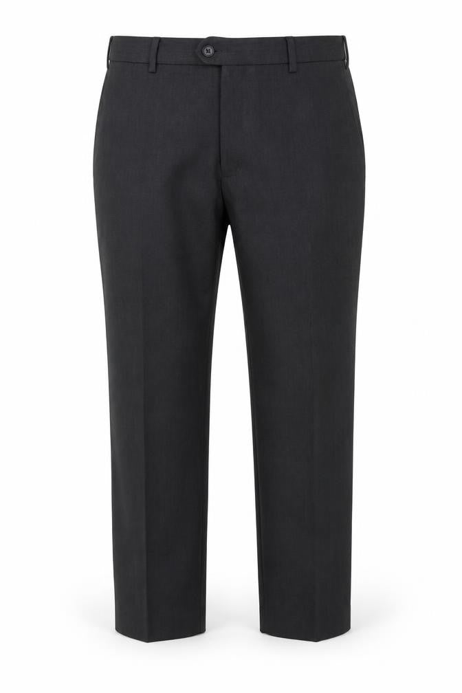 Marks & Spencer Men's Grey Regular Fit Dress Trousers 36W 29L