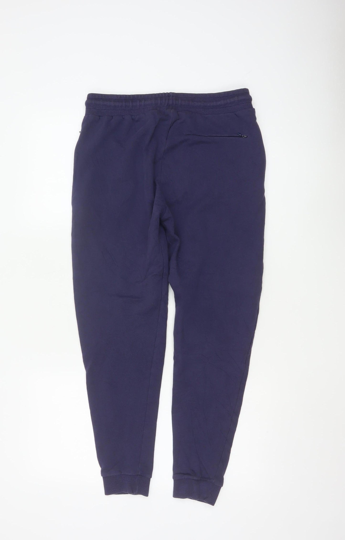 Dead Legacy Men's Blue Cotton Jogger Sweatpants S Regular Fit