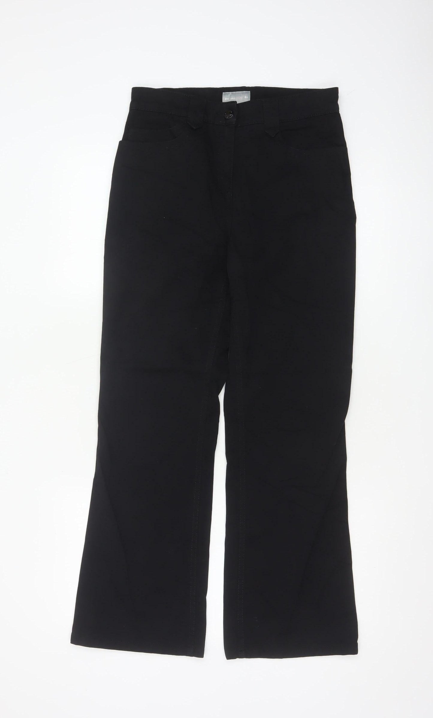 Marks and Spencer Per Una Women’s Black Slim Trousers Size 8S